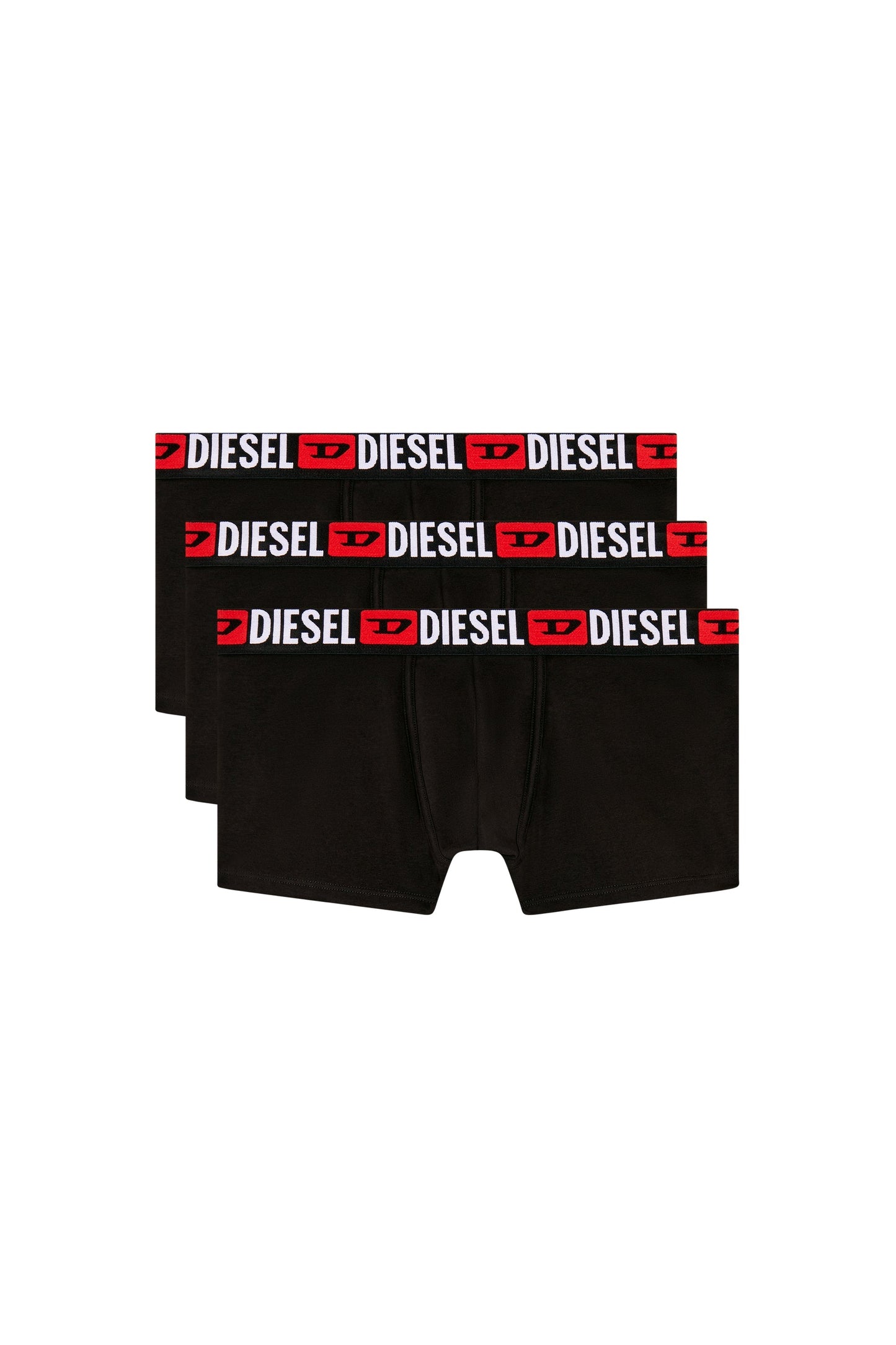 Three-pack of all-over logo waist boxers