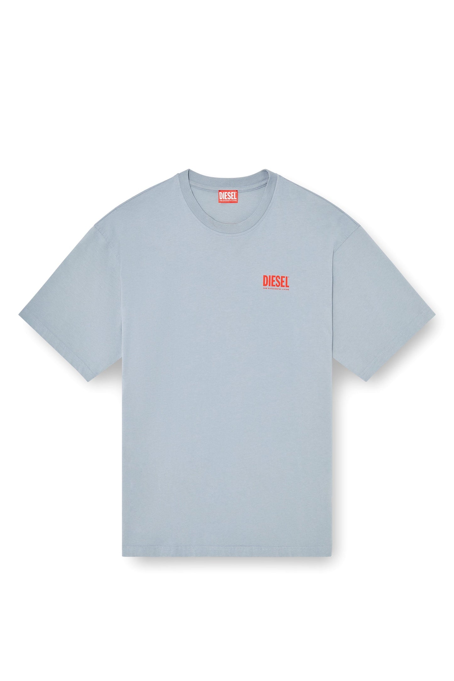 Cotton T-shirt with Diesel Biscotto print