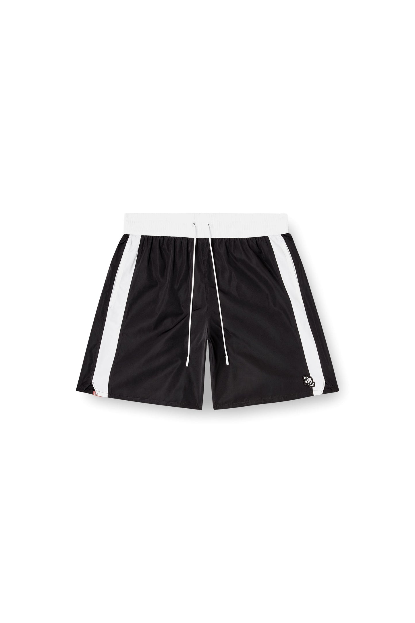Swim shorts with contrast waistband