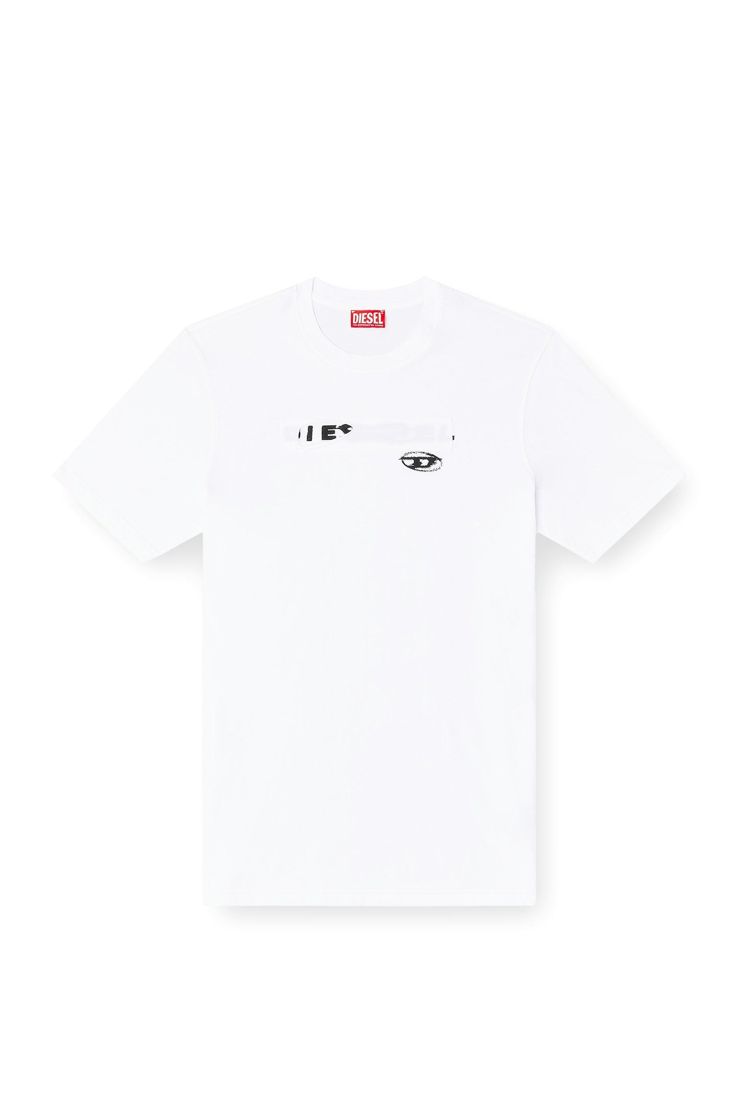 Regular T-shirt with patches and prints