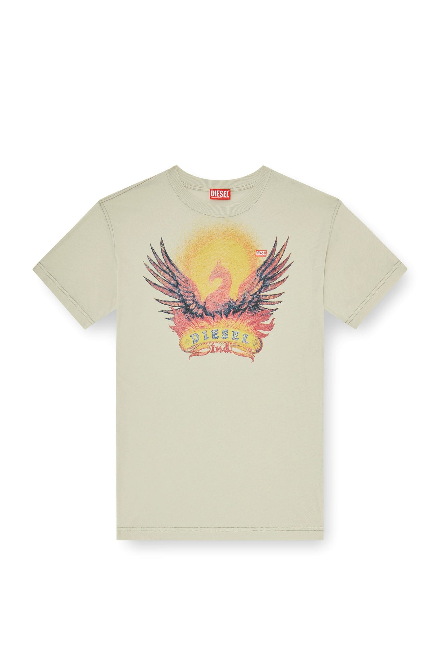 Regular T-shirt with Phoenix print