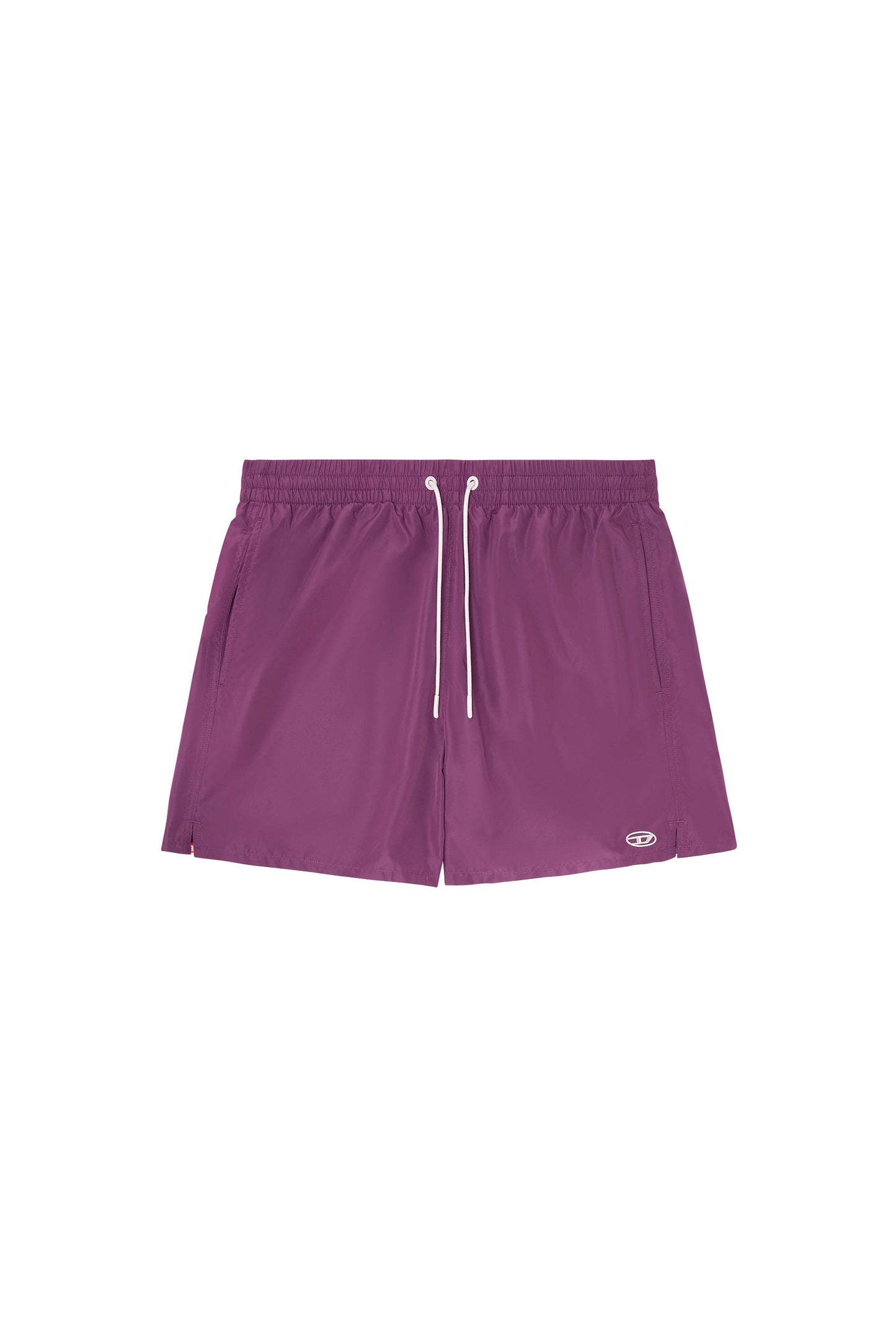 Swim shorts with metallic Oval D logo