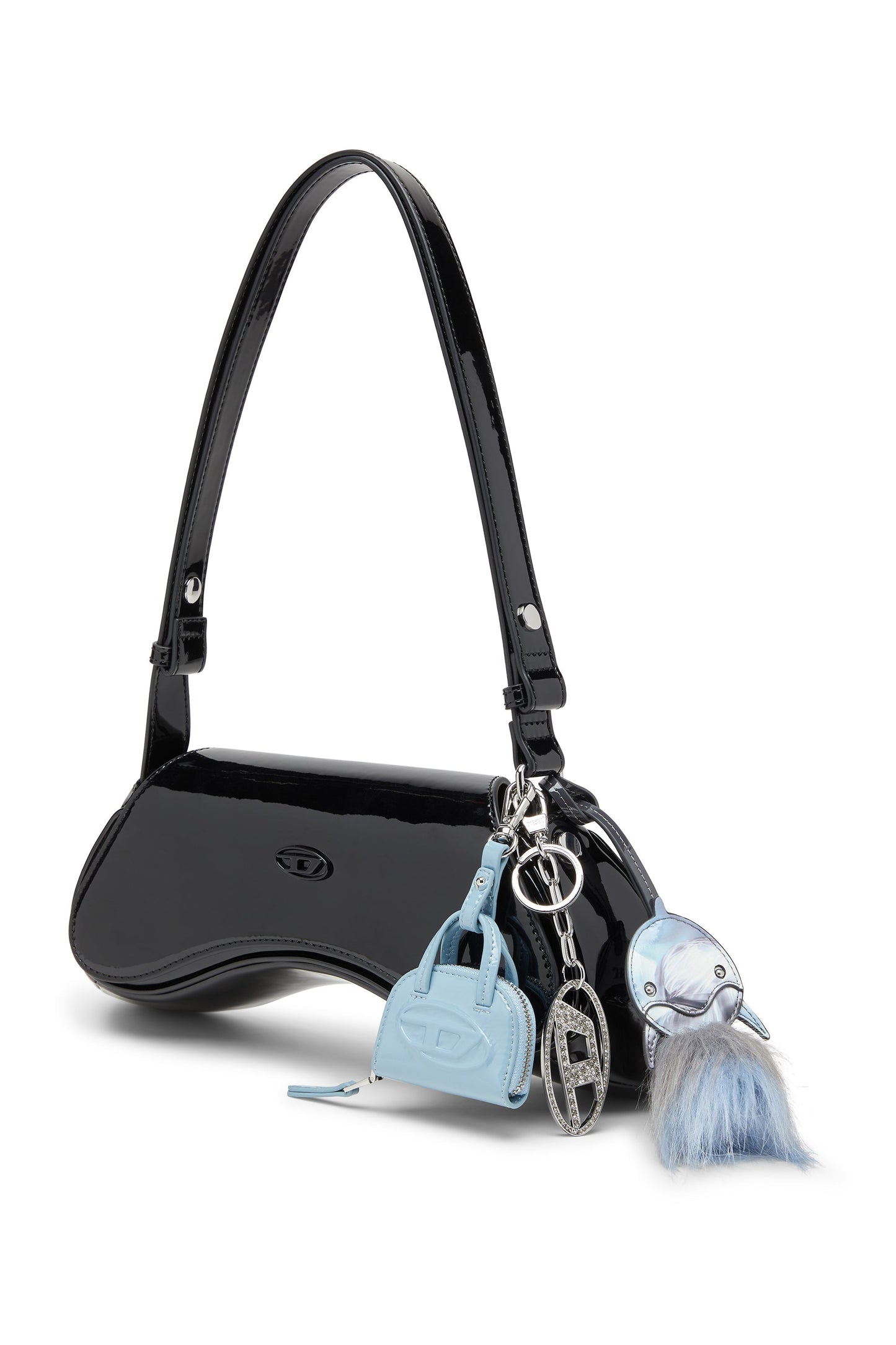 Play-Glossy crossbody bag