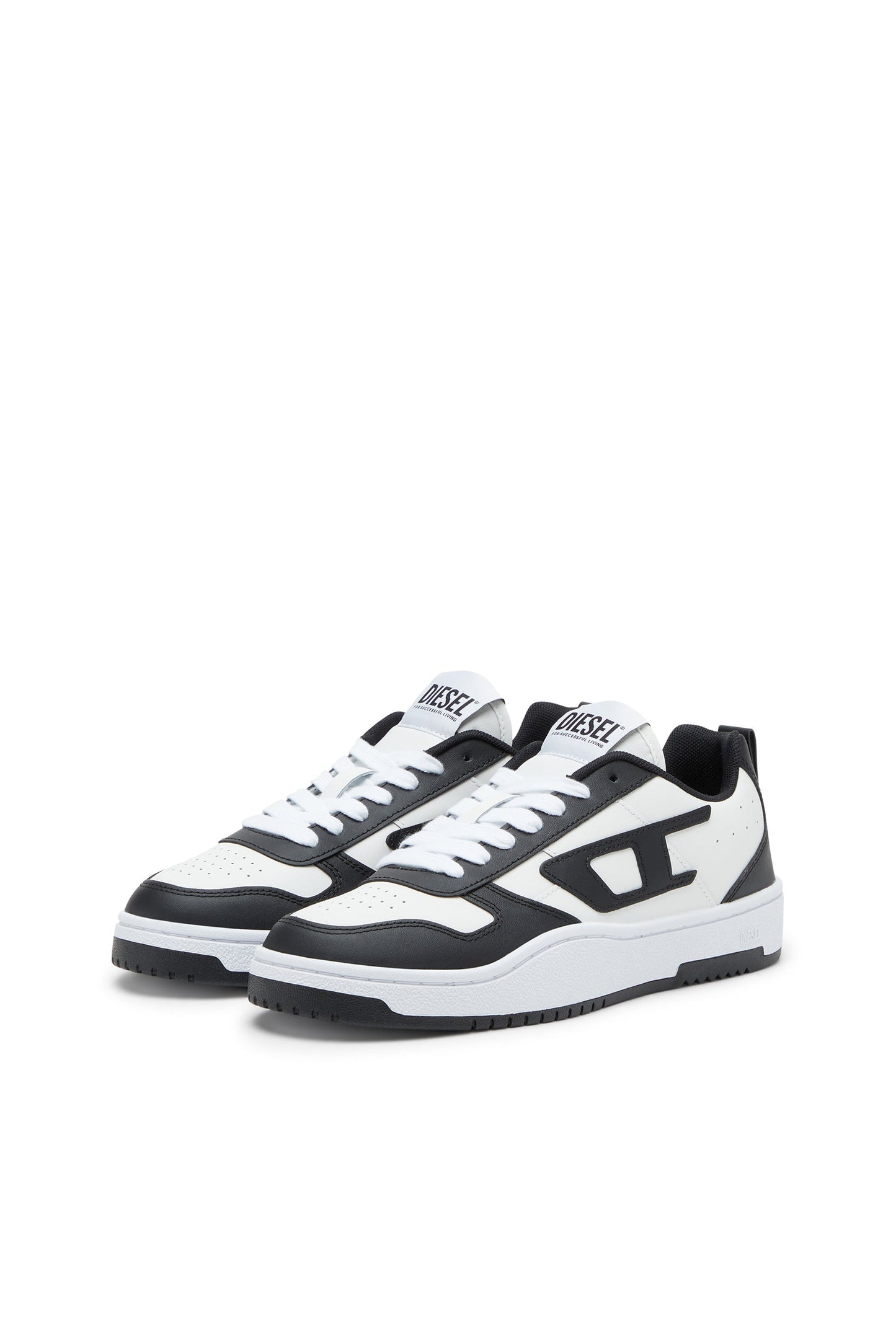 S-Ukiyo Low-Low-top sneakers in leather and nylon