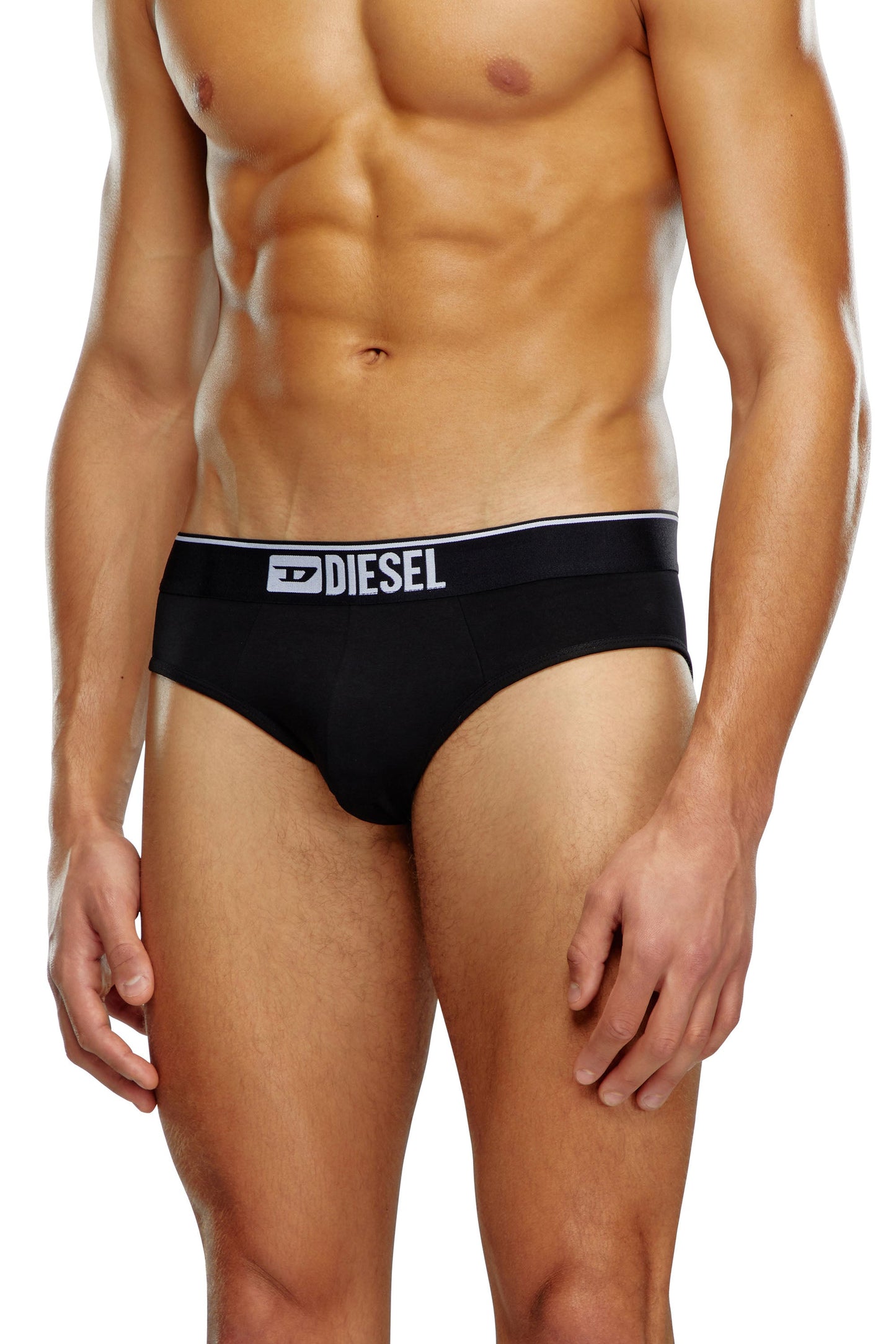 Three-pack of plain logo briefs