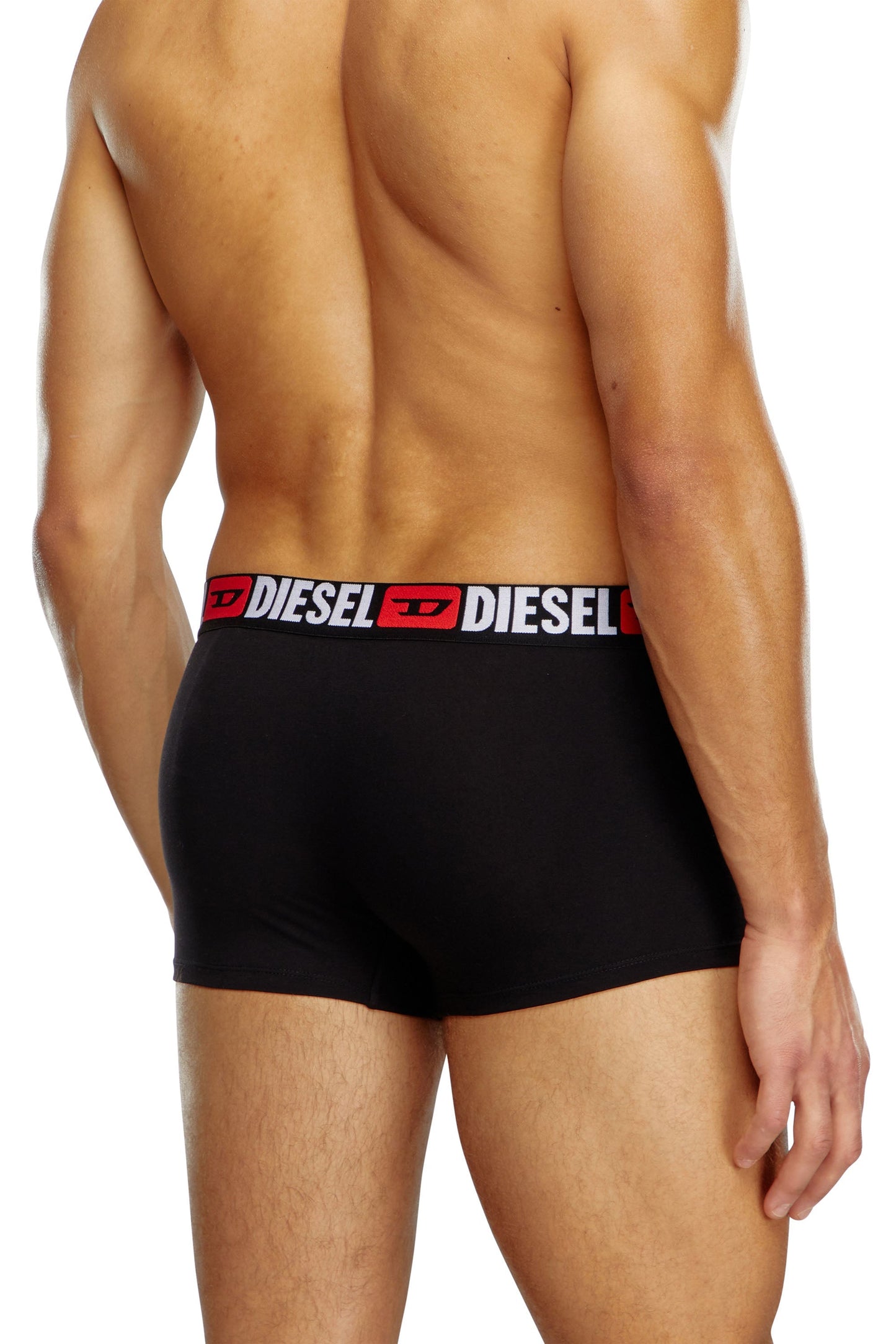 Three-pack of all-over logo waist boxers