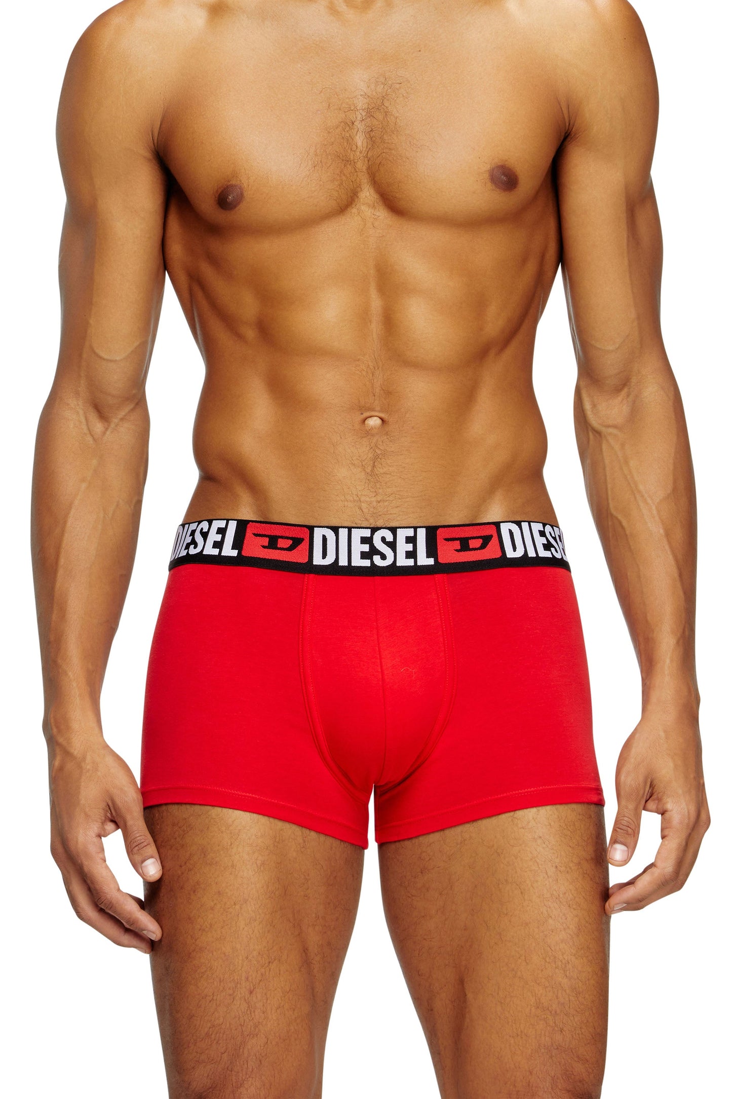 Three-pack of all-over logo waist boxers