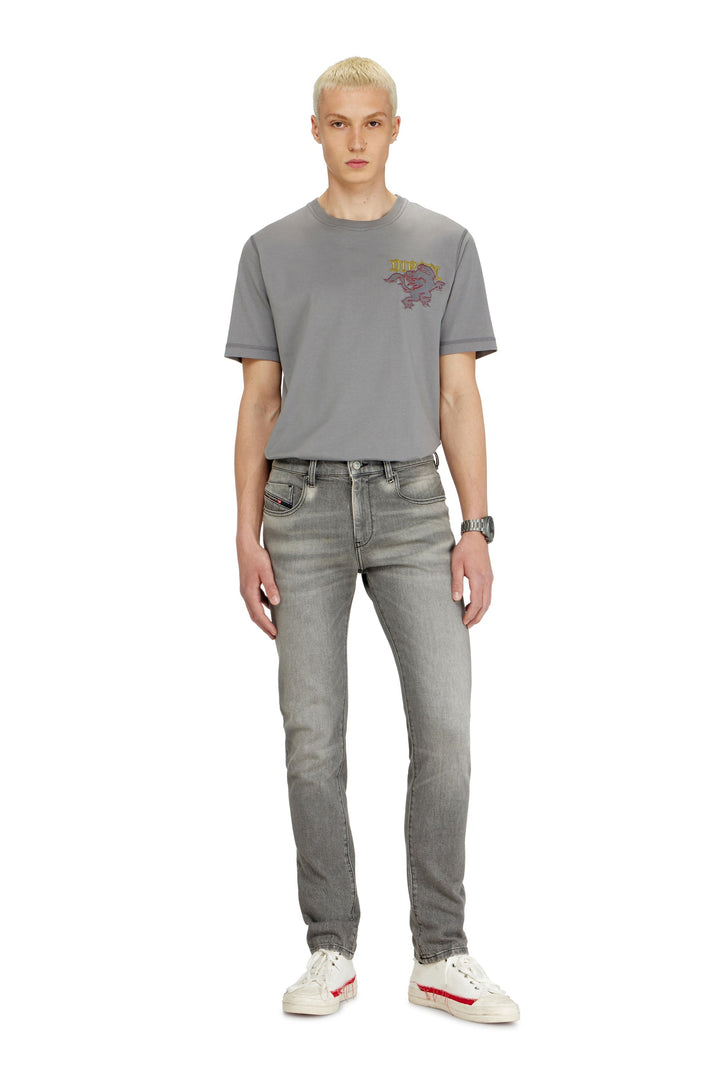 Slim Jeans Regular Waist 2019 D-Strukt — Light Grey