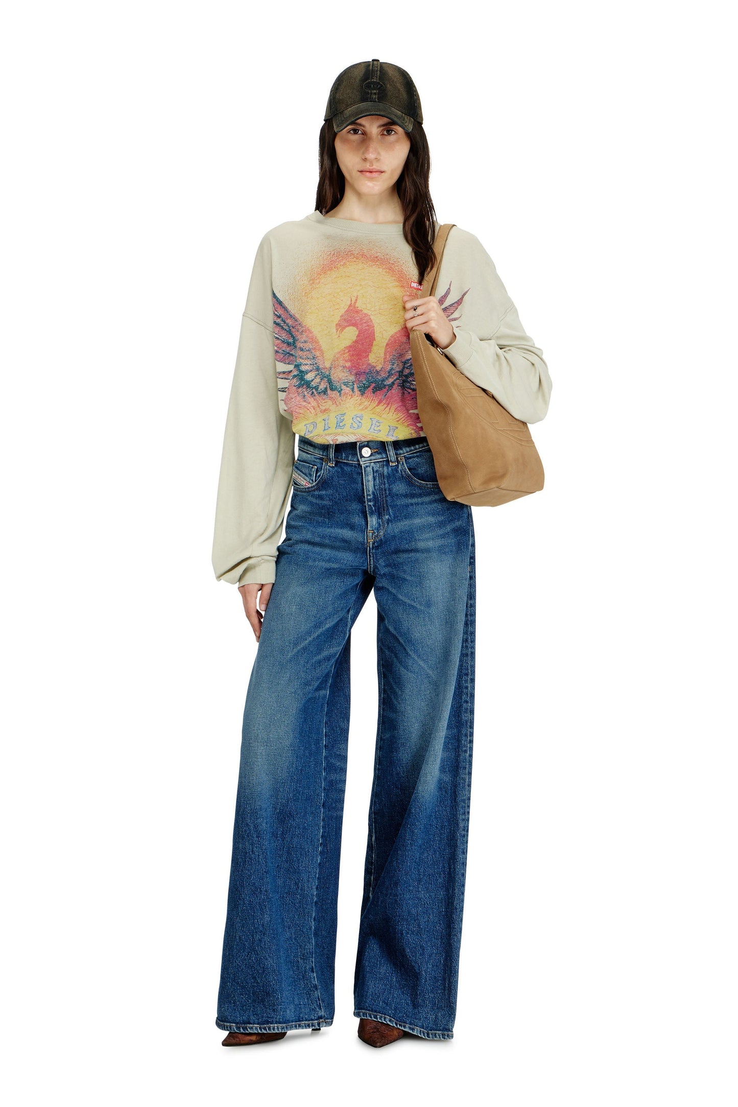 Flare Jeans Regular Waist 1978 D-Akemi