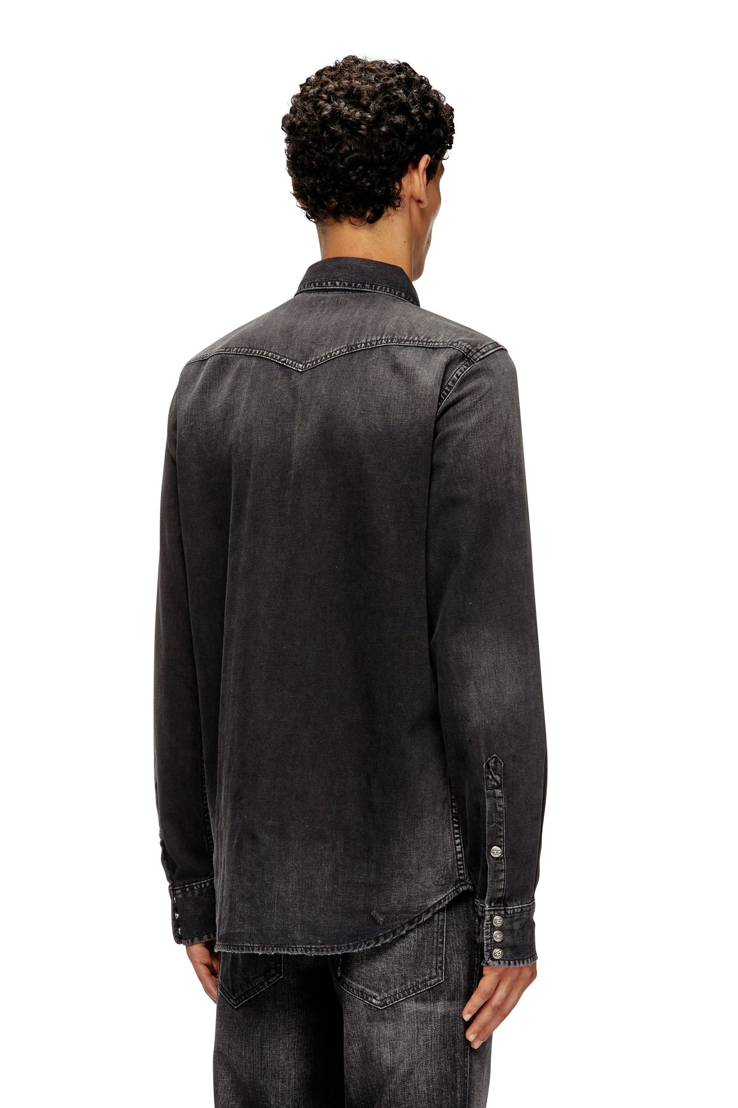 Denim overshirt