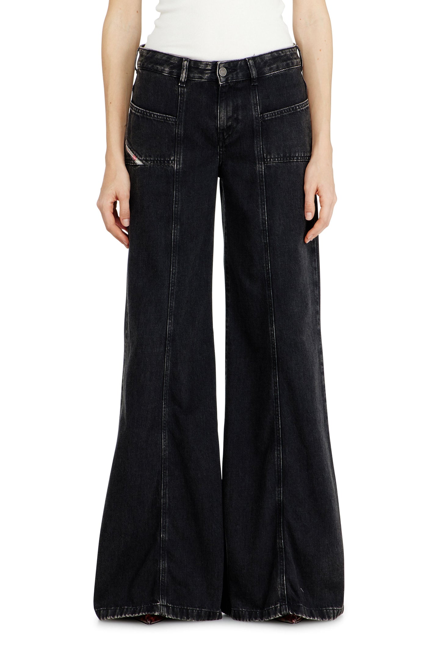 Flare Jeans Low Waist D-Akii
