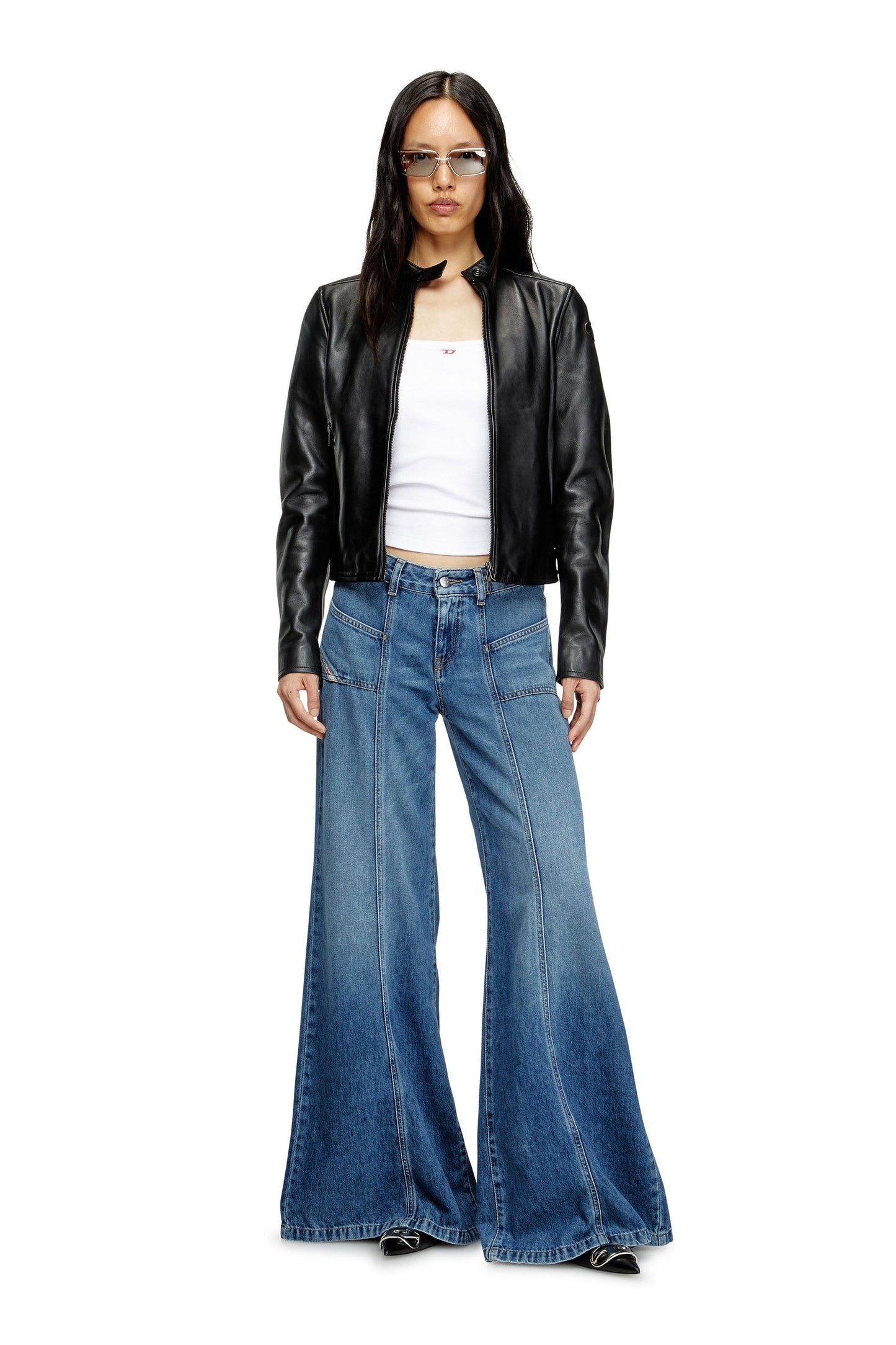 Flare Jeans Low Waist D-Akii