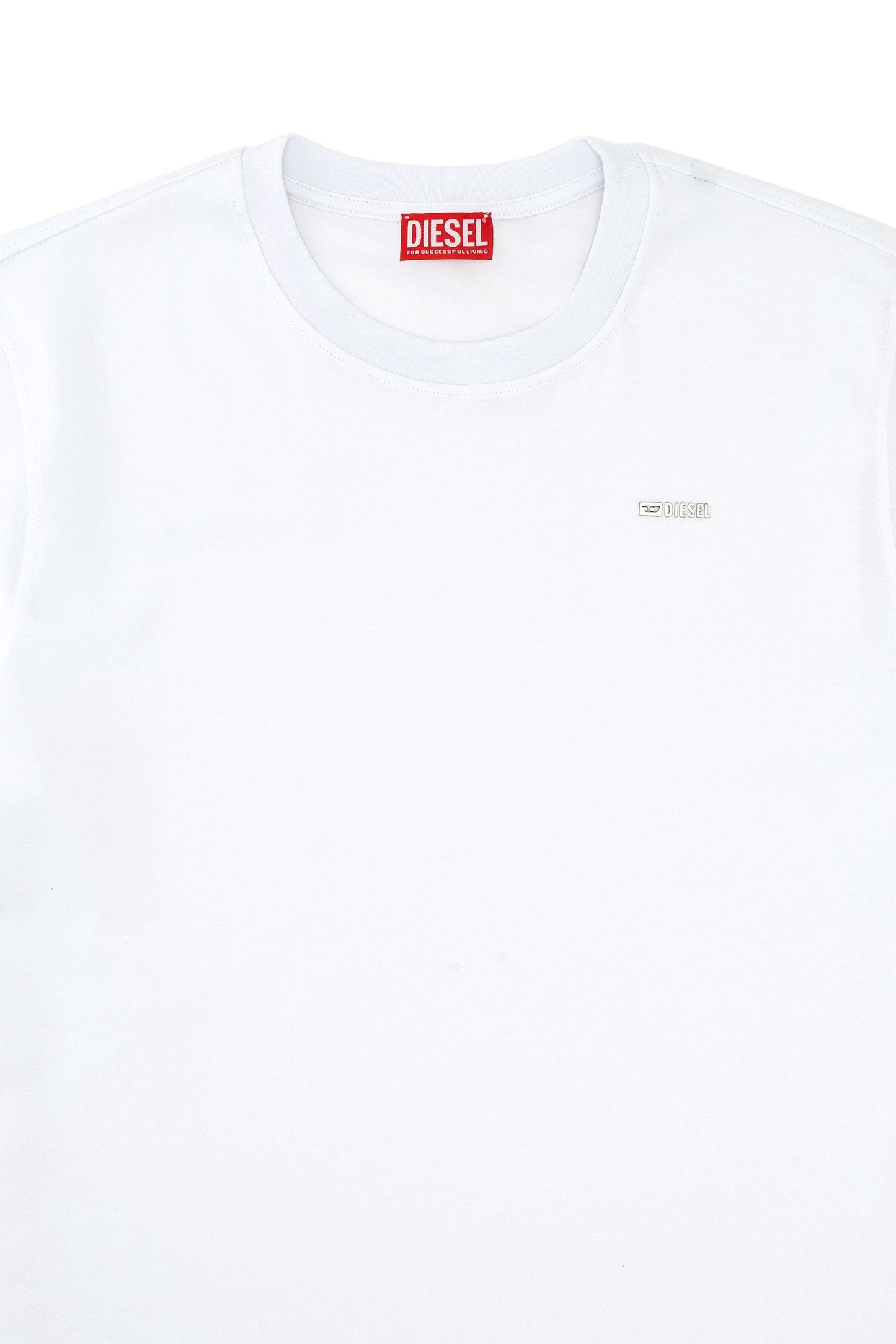 Cotton T-shirt with small logo on chest