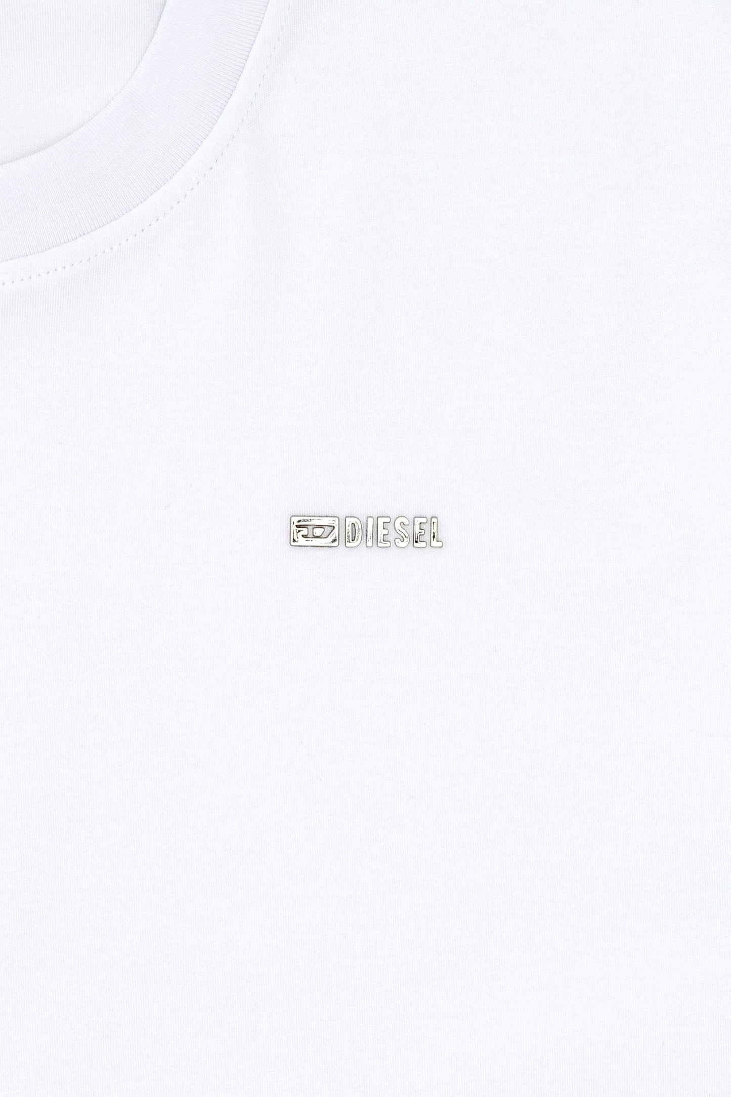 Cotton T-shirt with small logo on chest