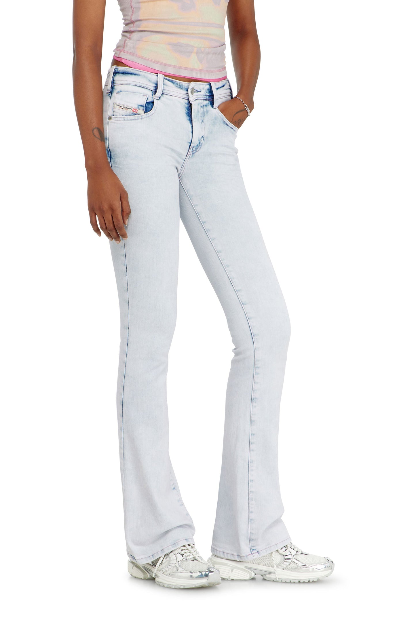Bootcut Jeans Low Waist 1969 D-Ebbey