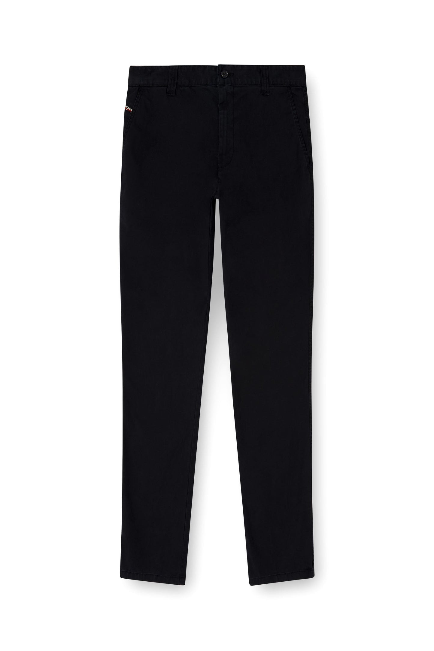 Cotton pants with utility loop