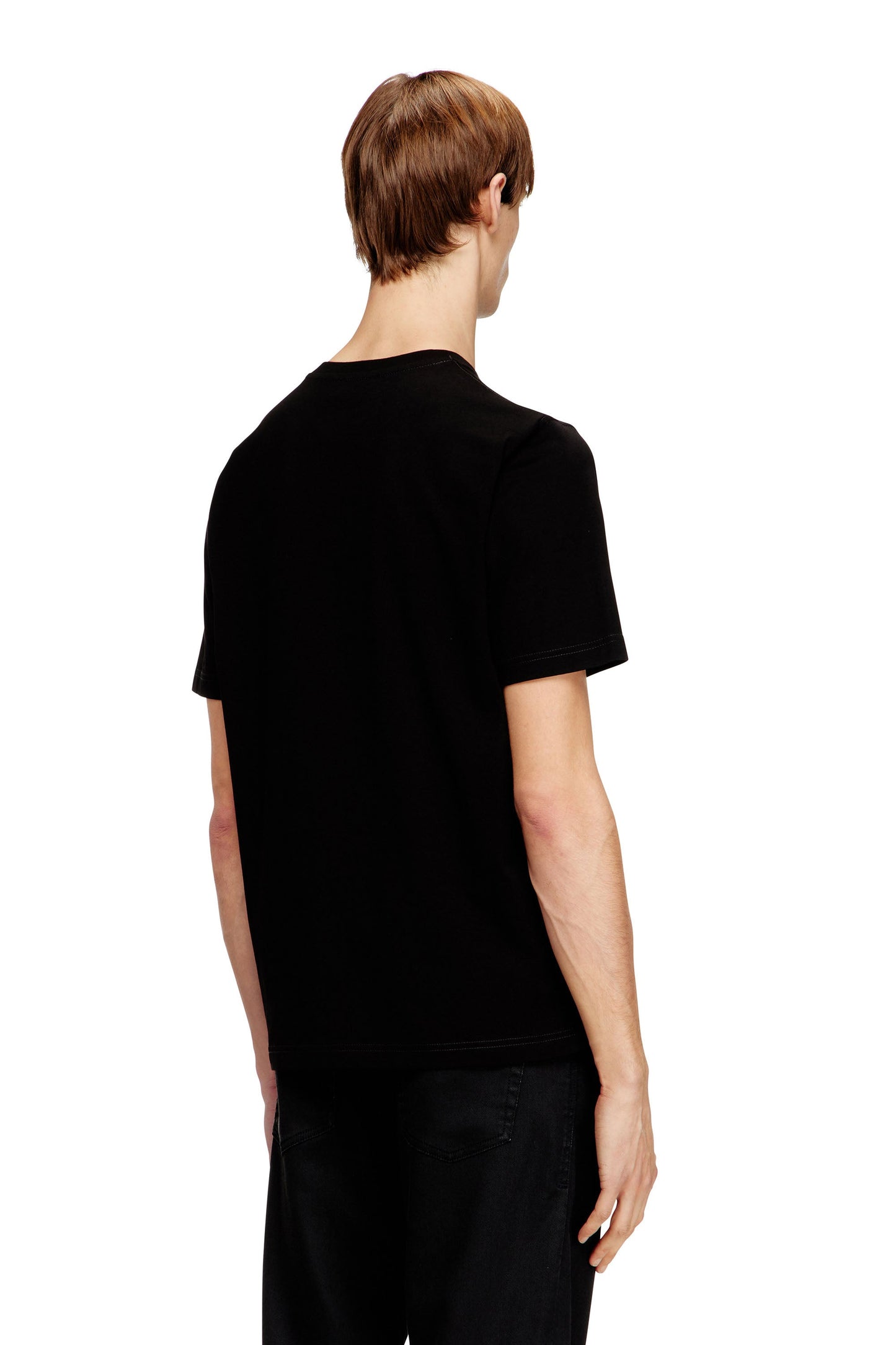 Regular T-shirt with graphic print and patch