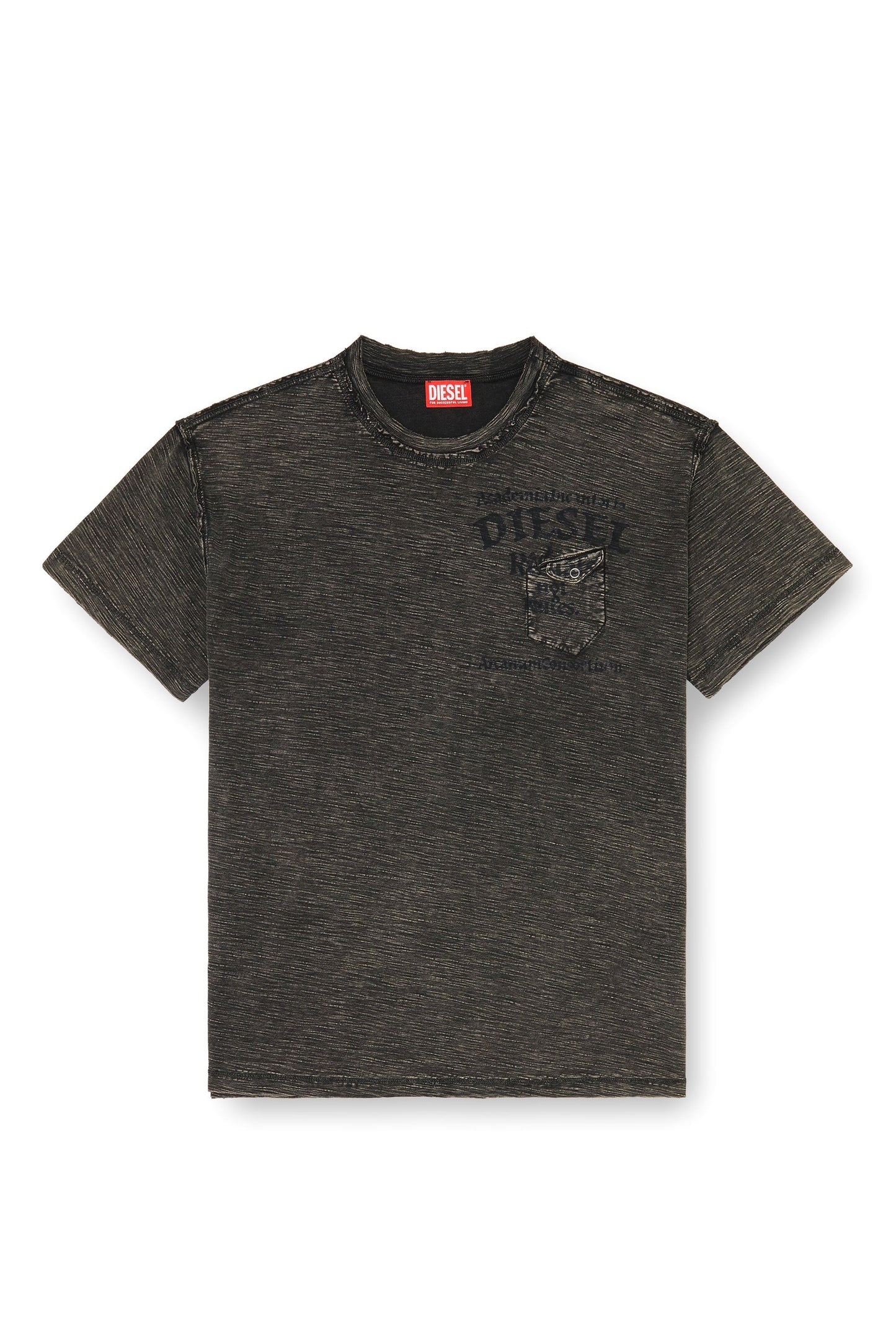 Slub jersey T-shirt with chest pocket