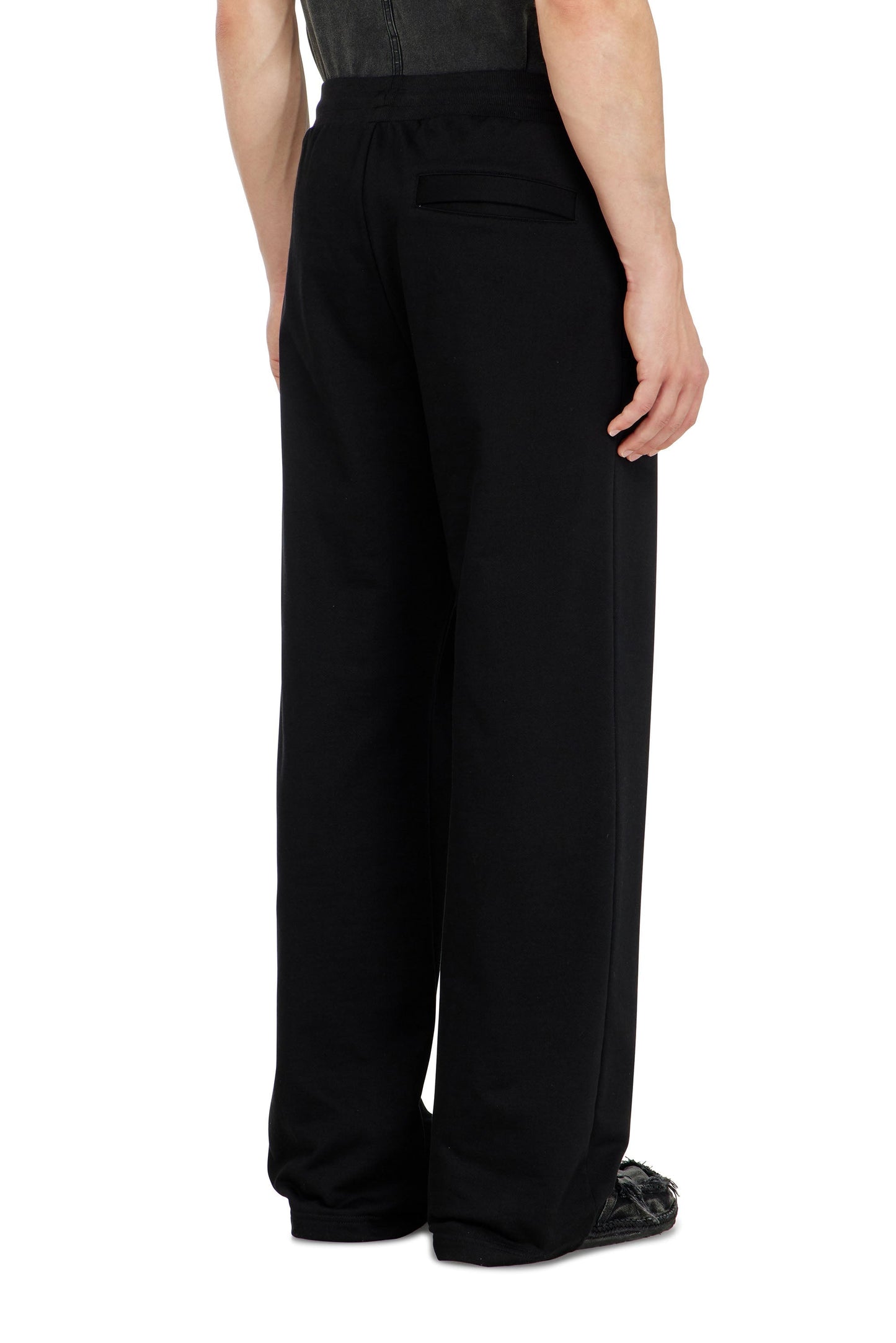 Sweatpants in mercerised cotton