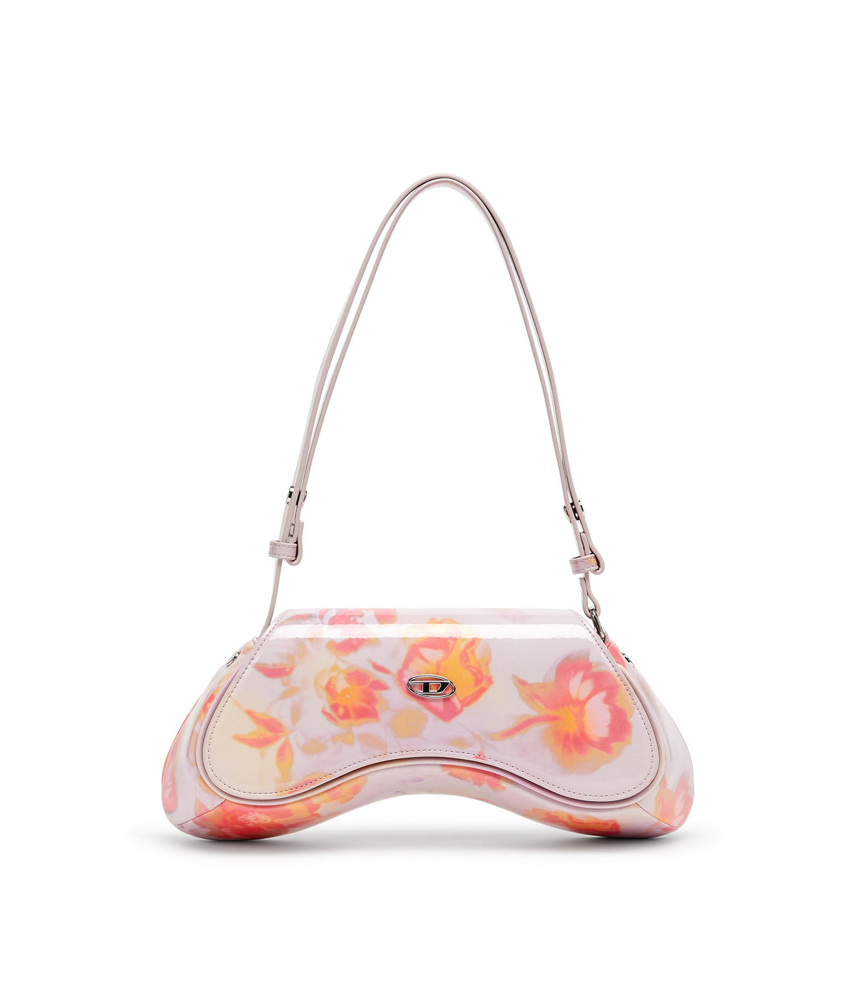 Play-Glossy printed crossbody bag