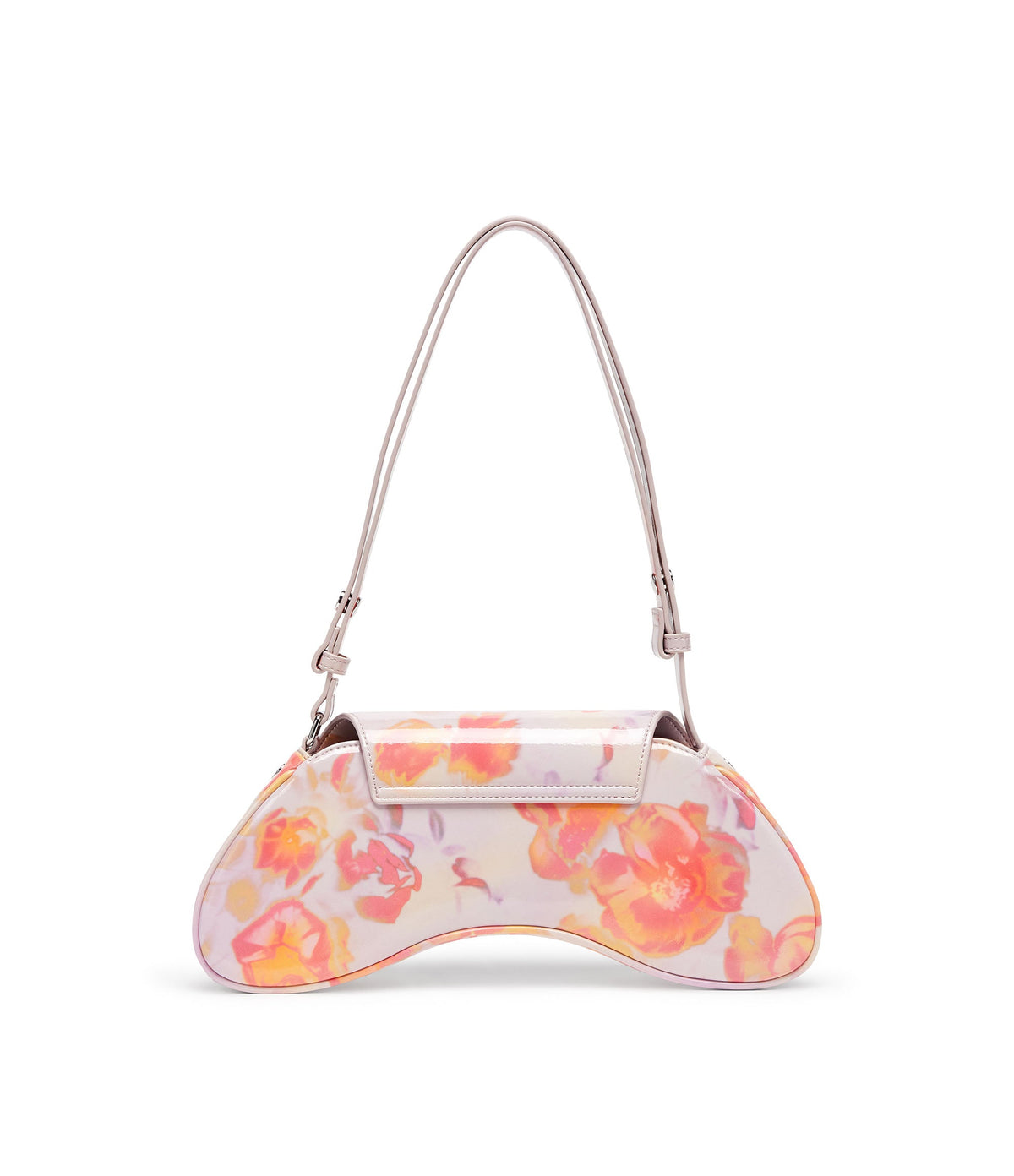 Play-Glossy printed crossbody bag