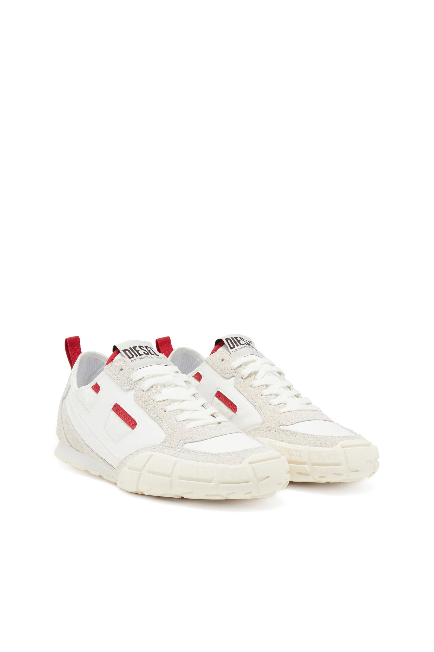 S-Pagodha-Sneakers in leather, suede and ripstop
