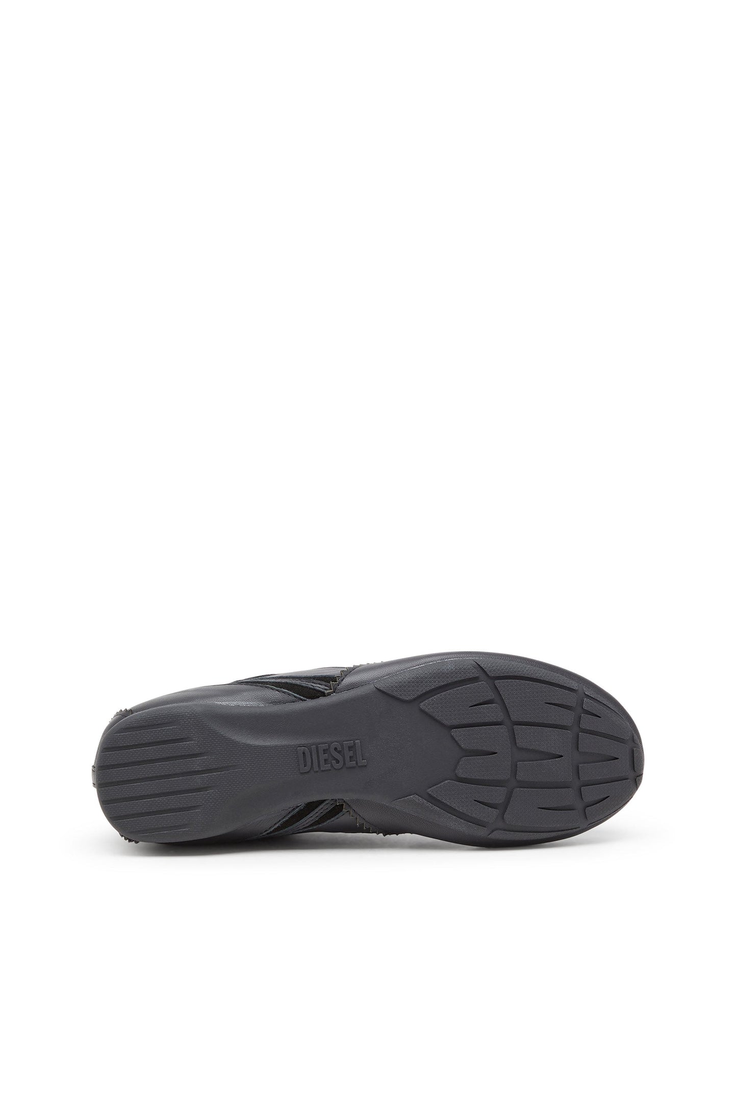 D-Mile-Flat sneakers in leather and suede